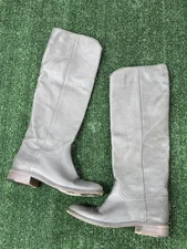 Chanel Interlocking CC Coco Mark Long Leather Riding Boots 38 Women’s US Size 8