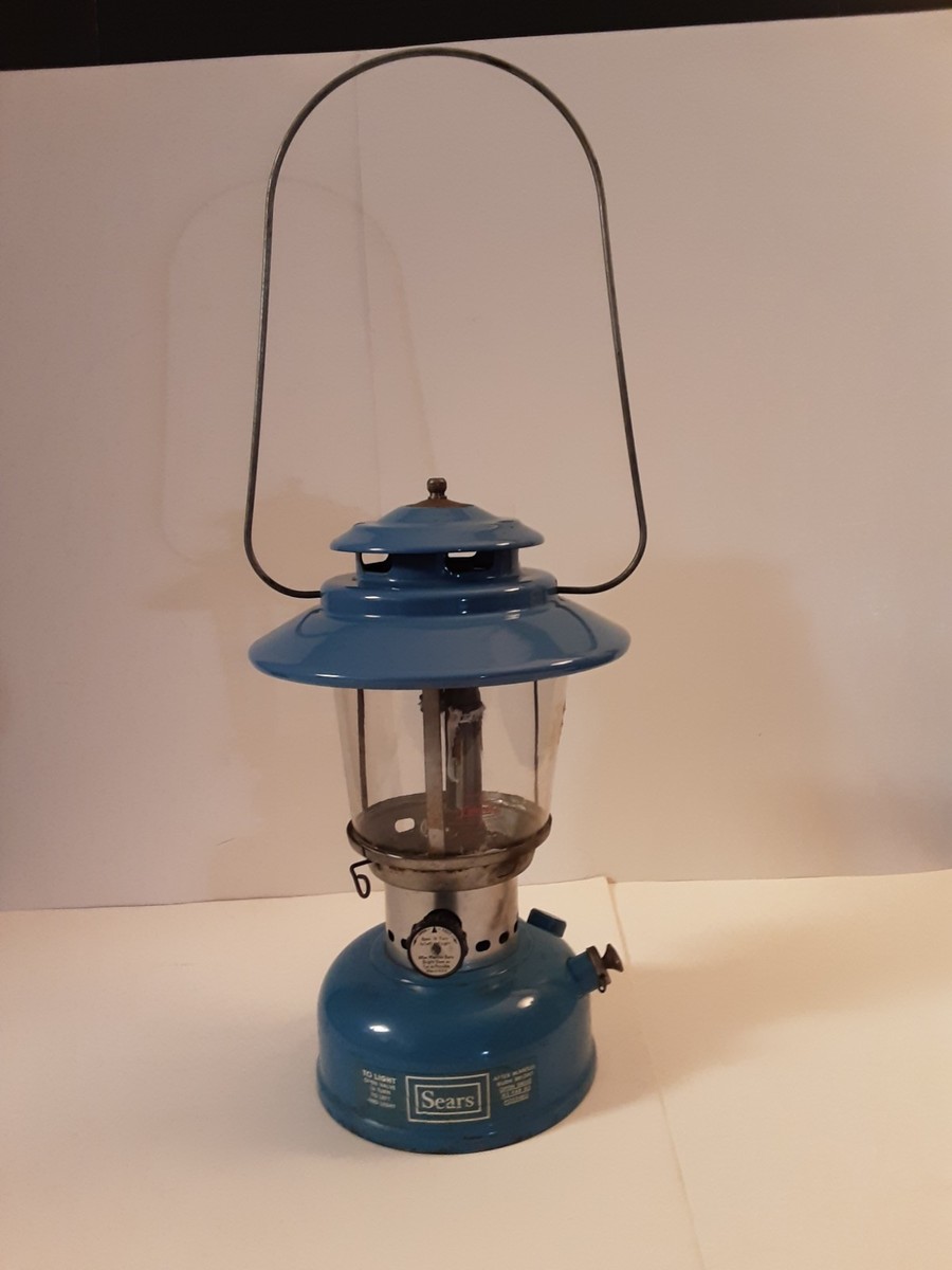 Vintage Coleman For Sears Blue Lantern 72217 Dated 5/71 | eBay