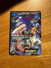 Team Aqua's Kyogre EX 006/034 Double Crisis 2015 RR 1.Edition FA Pokemon Karte