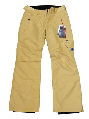 ROSSIGNOL Herren Sulpher gelb Relaxed Fit wasserdicht Skihose Hose XL neu mit Etikett