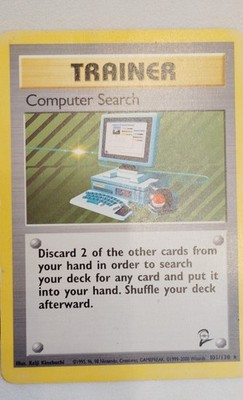 Computer Search 101/130 Base Set 2 Regular