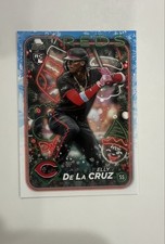 2024 Topps Holiday - Elly De La Cruz #H102 (RC) REDS, MINT, ROOKIE, HIGH UPSIDE!