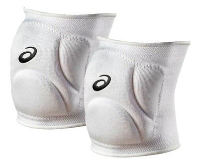 Asics Gel Low Profile Unisex Knee Pads Size OS, Color: Black/White
