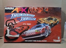 Vintage Aurora AFX Thunderloop Thriller HO Slot Car Racing Set Complete NO CARS