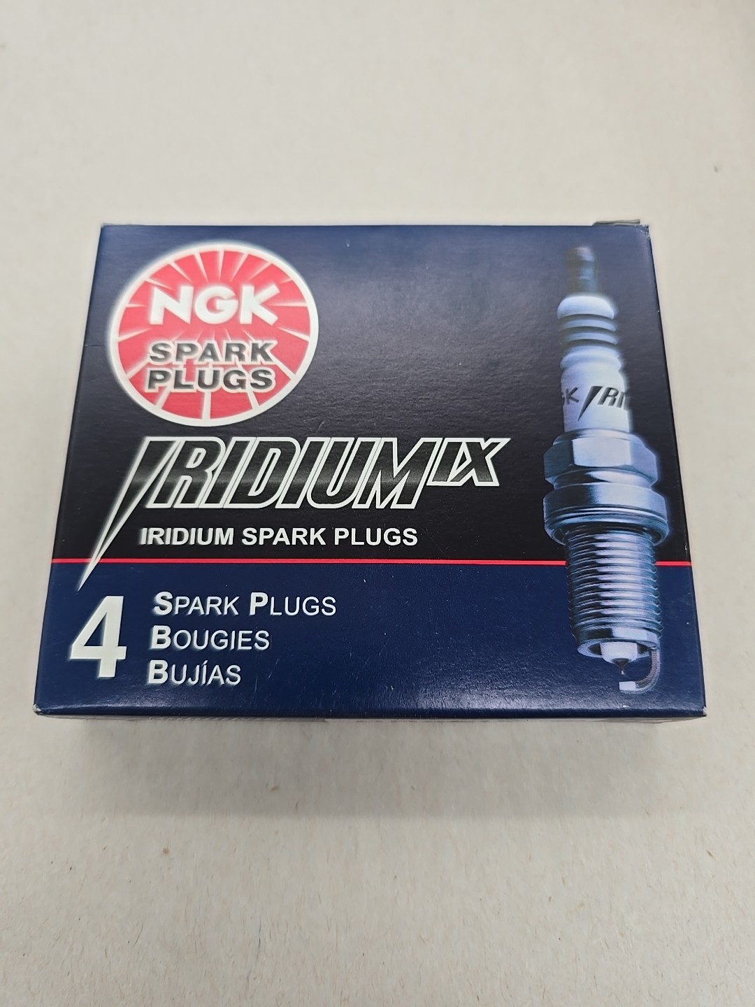 Set of 4 Genuine NGK 5044 Spark Plugs Iridium IX BR8EIX
