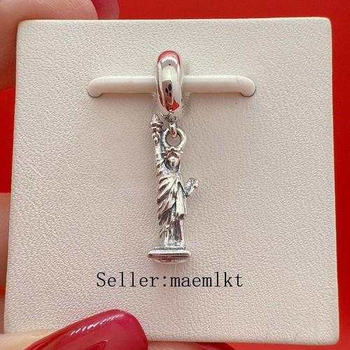 New 925 sterling silver New York Statue of Liberty Charm 791077
