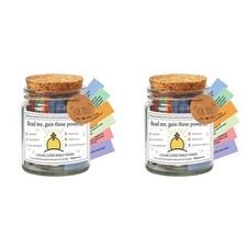 2X Bible Verses in A Jar,Read Me When Bible Verses Jar Glass Scripture5504