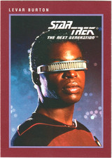 1991 Impel Star Trek 25th Anniversary #138 Levar Burton TNG (Pack Fresh)
