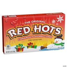 5.5 oz. Christmas Red Hots Cinnamon Candy Theatre Boxes - 12 Pc 14685798