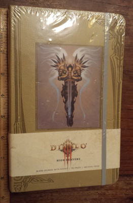 Diablo High Heavens Hardcover Blank Journal - sealed, front cover has dents