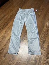 Exxact Sports Home Run Men's Baseball Pants - Full-Length, Semi-Relaxed Fit M