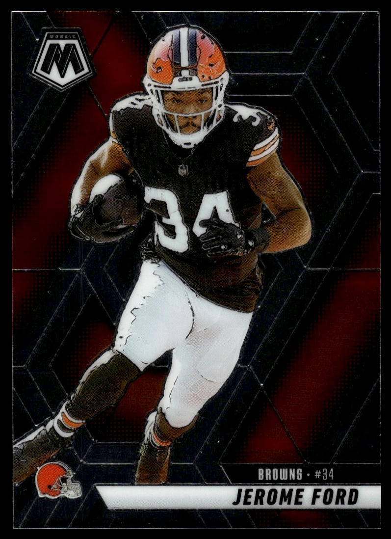 2025 Panini Mosaic #4 Jerome Ford Silver