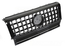 Sport Grill K&uuml;hlergrill f&uuml;r Mercedes G-Klasse W463 1990-2012 W464 Schwarz Chrom