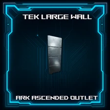 Ark Survival Ascended PVE-ASA-Tek Structures-Delivered Fast-Large Wall-Official