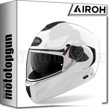AIROH CASQUE MODULABLE POUR MOTO SPECKTRE SPEC14 COLOR BLANC GLOSS M