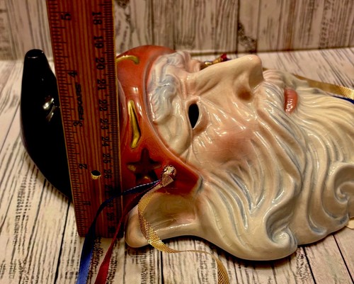 Clay Art Mask - Wizard or Santa 1990 San Francisco California NWT - Picture 12 of 17
