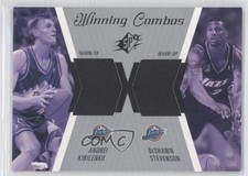 2003-04 SPx Winning Combos Andrei Kirilenko DeShawn Stevenson #WC35 2u3