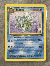 Seadra 42/62 Pokemon TCG Fossil Vintage WOTC Card Regular (Moderate Play) 3