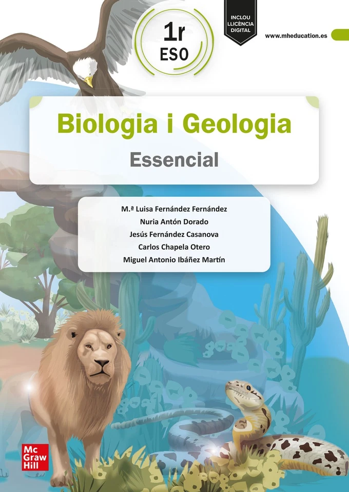 Biología i Geología 1r ESO. MAC. NUEVO. Envío URGENTE. LIBRO DE TEXTO (IMOSVER) - Imagen 1 de 1