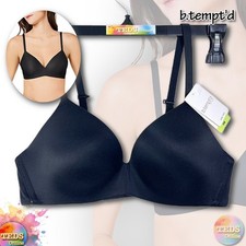NWT b.tempt'd by Wacoal Women's 34B Future Foundation Wirefree Bra 956281 Black