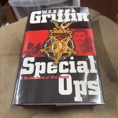 Special Ops by W. E. B. Griffin (2001, Hardcover) W/ Dust Cover Ex Libris