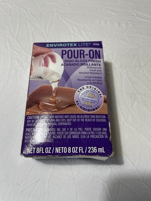 EnviroTex Lite Pour-On High Gloss Finish 8oz (Pack of 1)