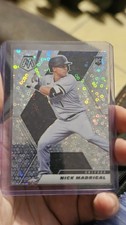 2021 Panini Mosaic Quick Pitch Silver Disco Nick Madrigal #244 Rookie RC