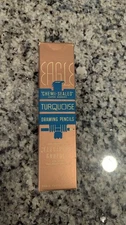 Vintage Eagle Turquoise Electronic Graphite Drawing Pencil 5H Box Of 10 Unsharp