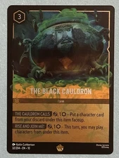 The Black Cauldron 32/204 Whispers in the Well Cold Foil