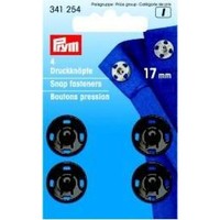 AnnäH-DruckknöPfe Schwarz Zum Metall AufnäHen Messing AnnäHen Pro Prym 341254
