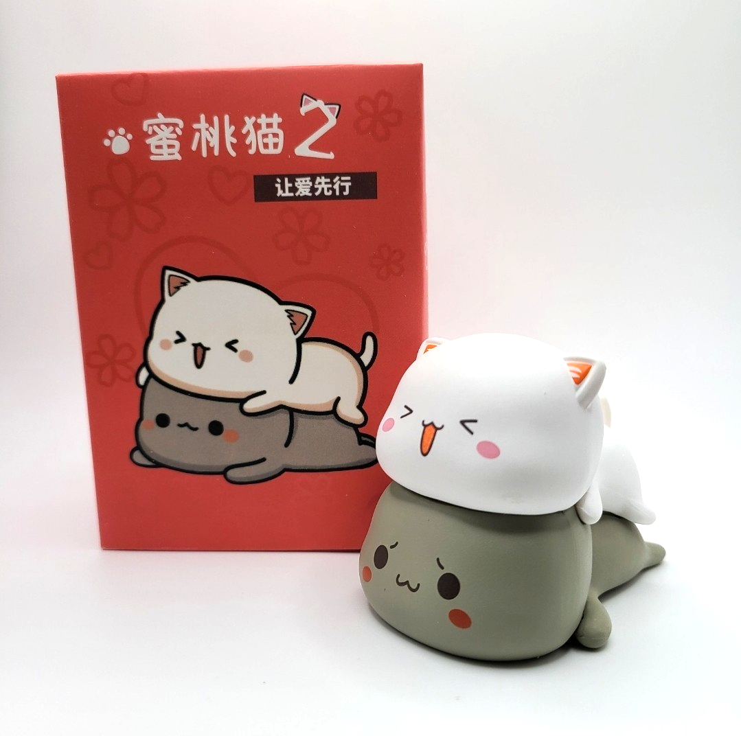 DODOWU x MITAO CAT Peach & Goma Series 2 Blind Box Figure Pop Mart