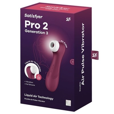 Satisfyer Pro 2 Gen 3 Original Liquid Air Technology Clitoral Rechargeable