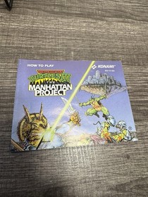 Teenage Mutant Ninja Turtles III: Manhattan Project (NES Nintendo) Complete!