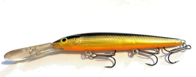 Rapala Down Deep Husky Jerk Wobbler, Jerkbait, 12 cm, Suspending