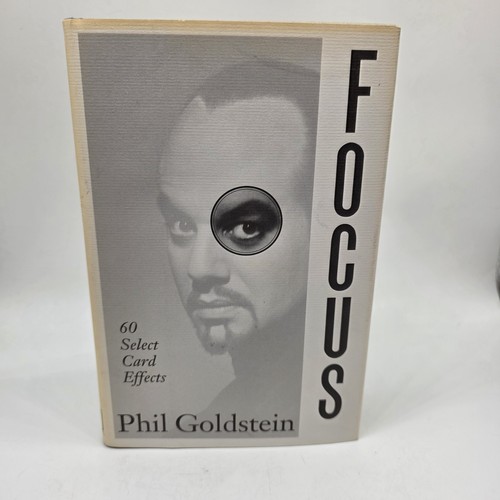Fokus: 60 ausgewählte Karteneffekte von Phil Goldstein - (1990; Hardcover Magic Book)