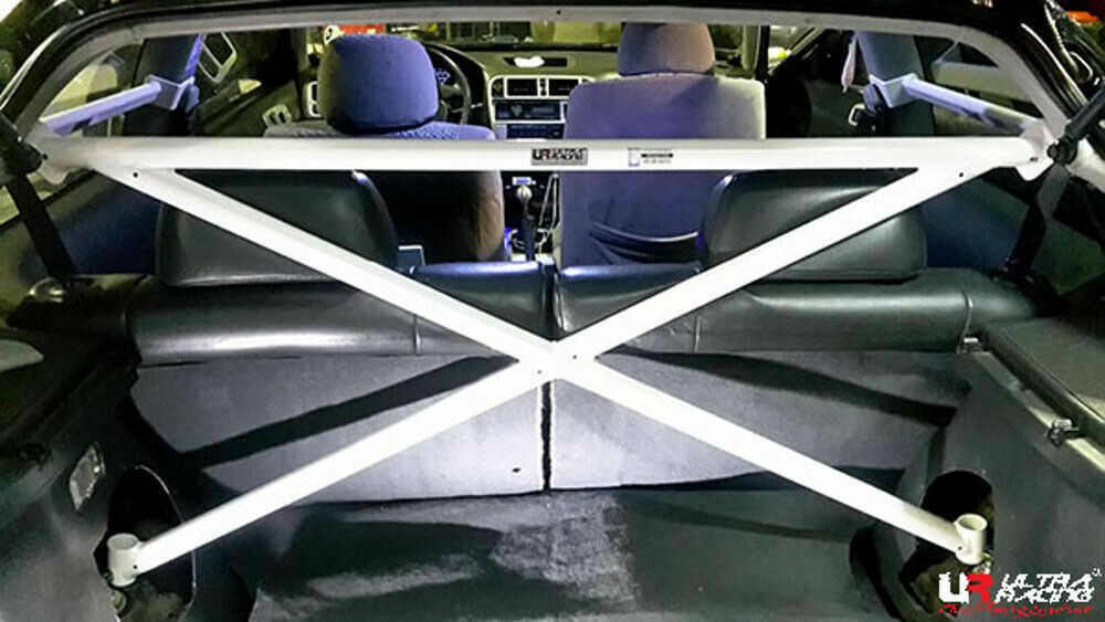 Ultra Racing 4-Point Rear C Pillar Bar X Cross for Honda Civic EK8 