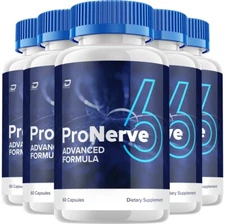(5 Pack) ProNerve 6 Capsules Advanced Nerve Formula Nerve Pro, Memory Pills