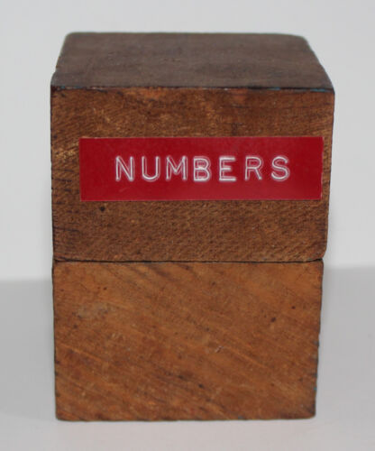 Vintage Young Brothers Steel Stamping Number Set CAM - Picture 6 of 10