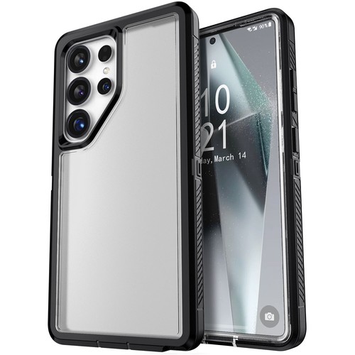 Funda a prueba de golpes de doble capa para teléfono Samsung Galaxy S24 Ultra/S24/S24 Plus - Imagen 18 de 27