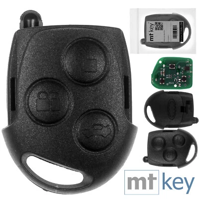 MT-KEY Auto Schlüssel Fernbedienung 433,92 MHz für FORD Ford Fiesta V VI VII Focus I II