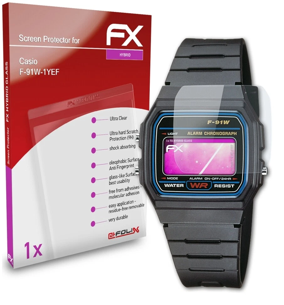 Casio f91w sales screen protector