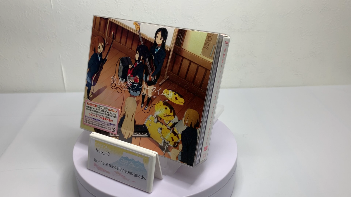 K-ON Houkago Tea Time HTT Japan Anime Album 2CD+1Cassette Tape