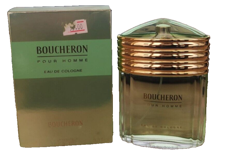 BOUCHERON POUR HOMME EAU DE COLOGNE 100ML RARO