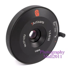 7artisans 35mm F5.6 Full Frame Wide Angle Pancake Lens For Leica M M6 MP Camera