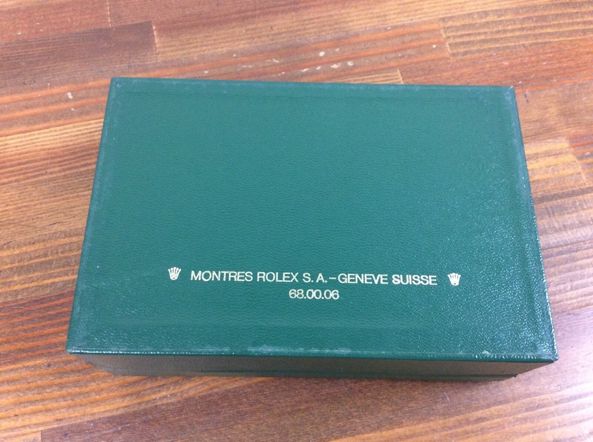 Rolex Montres S.A.-Geneve Suisse 68.00.06 Watch Box + Free