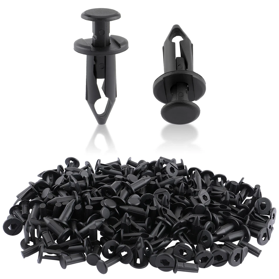 100PCS Fender Clip Screws Rivet ATV For Polaris Can-Am Honda Bombardier Kawasaki - Image 4 of 4