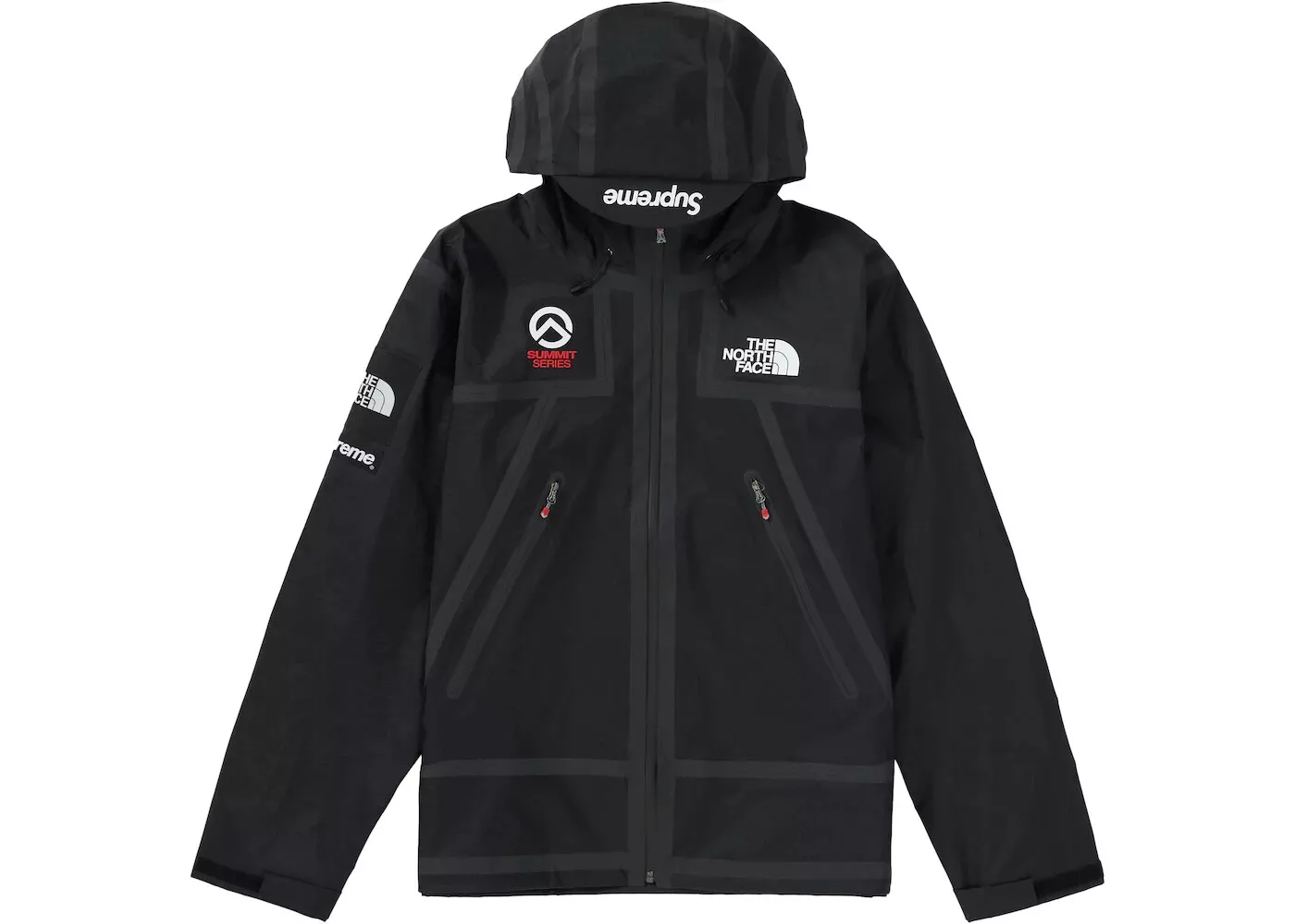 Veste extérieure en couture ruban adhésif noir Supreme x The North Face Summit Series taille M