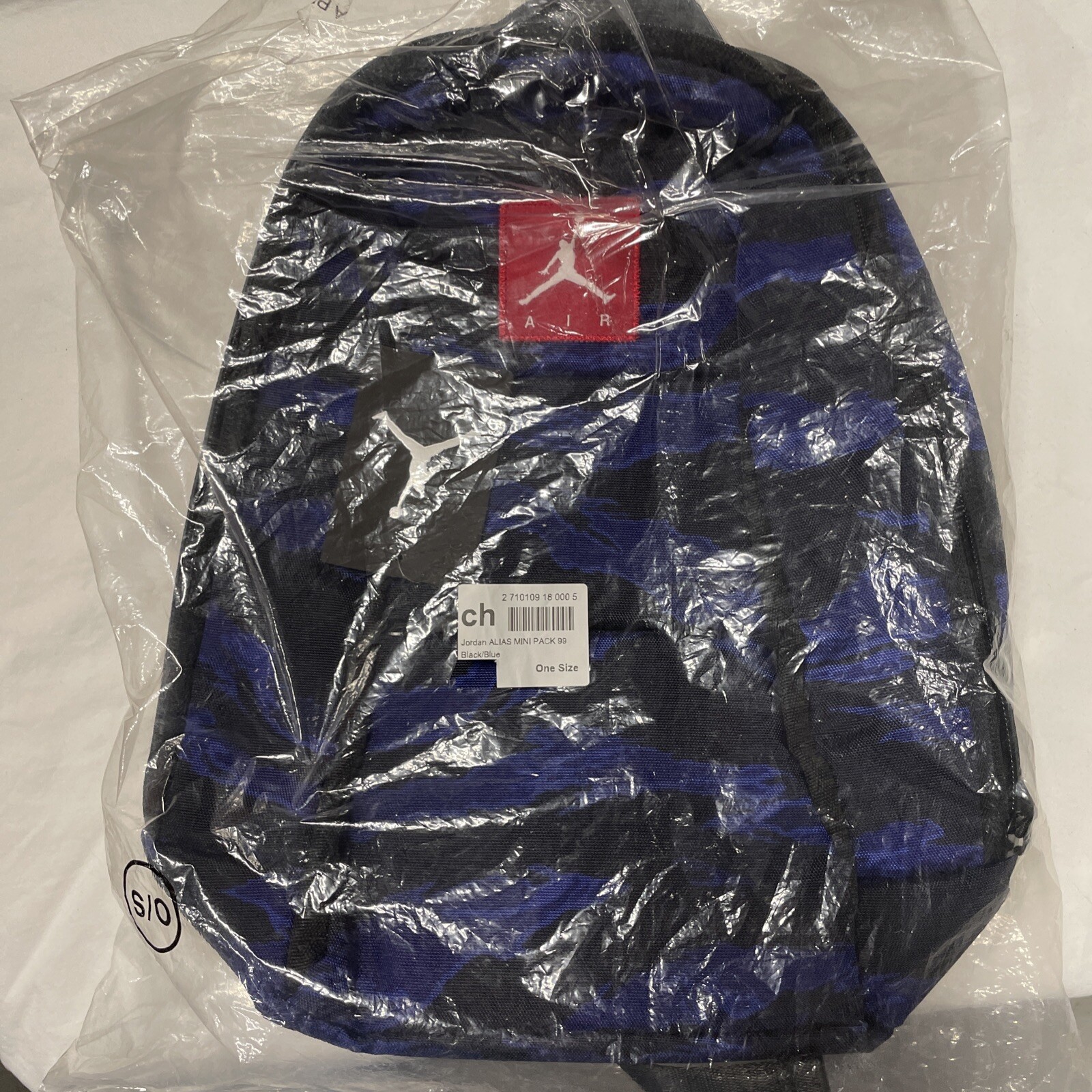 BNWT NIKE AIR JORDAN JUMPMAN ALIAS MINI BACKPACK TIGER BLUE/CAMO SOLD OUT! image 10