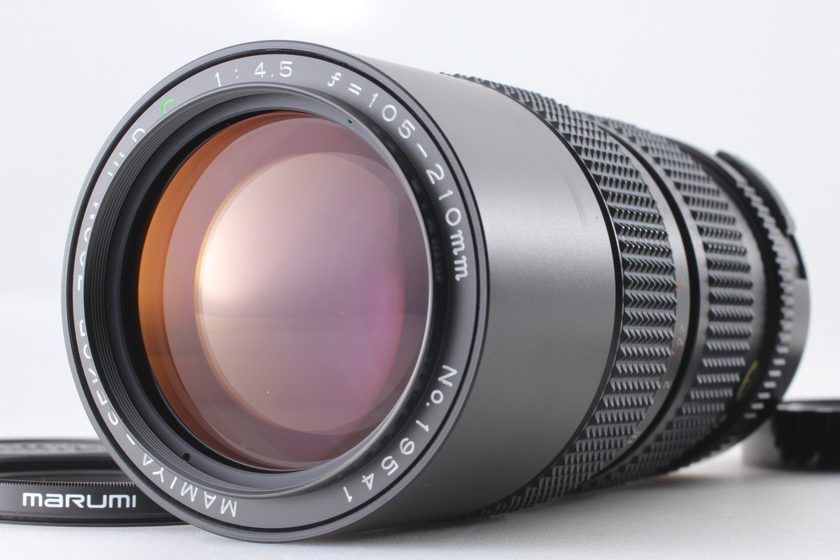 マミヤ Mamiya Sekor Zoom105-210mm F4.5 Near MINT] Mamiya Sekor Zoom ULD C 105-210mm f4.5 From JAPAN