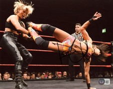 DAKOTA KAI SIGNED AUTOGRAPHED 8x10 PHOTO WRESTLING KING KOTA WWE NXT BECKETT BAS